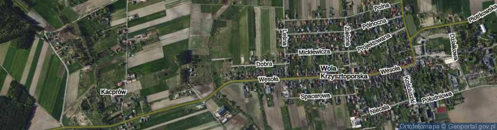 Zdjęcie satelitarne Dobra ul.